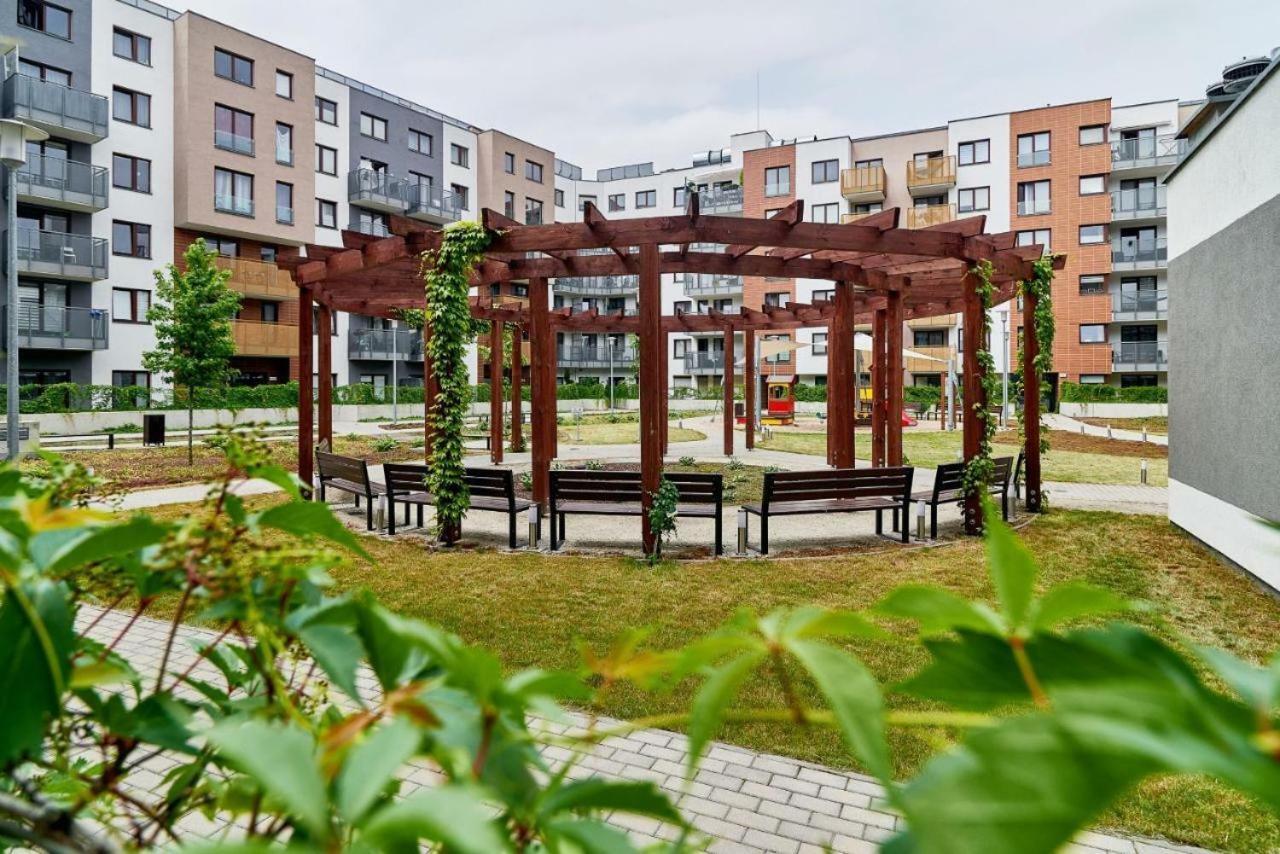 Green Terrace Centrum Apartment Breslau Exterior foto